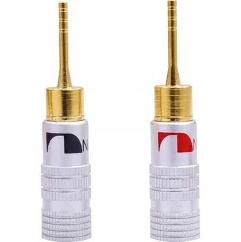 Příslušenství pro čtečku elektronické knihy Kolíkový konektor Nakamichi HQ Premium 100% měď, pozlacený 24k zlatem