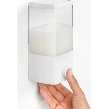 Dávkovač mýdla Ruční dávkovač mýdla na zeď Rayen 400 ml bílý