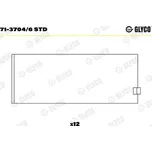 Ojniční ložisko GLYCO 71-3704/6 STD