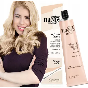 Vlasová regenerace Maska na vlasy BLOND tónovací oživující barvu kondicionér pro blond vlasy