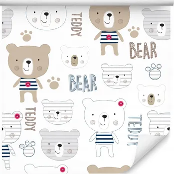 Tapeta Tapeta pro děti: Medvídci, zvířátka