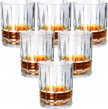 Sklenice Sklenice na whisky 320 ml sada 6 sklenic na nápoje komplet Krisberg