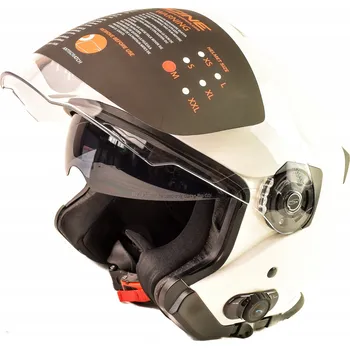 Helma na motorku Přilba ORIGINE PALIO 2.0 BT SOLID bílá lesklá M