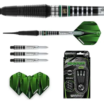 Šipka Šipky Winmau Sniper Black Soft Tip 20 g