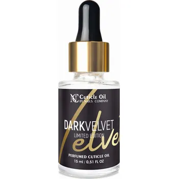 Přípravek na nehty Nails Company parfémovaný olej na nehtovou kůžičku Black Velvet 15 ml