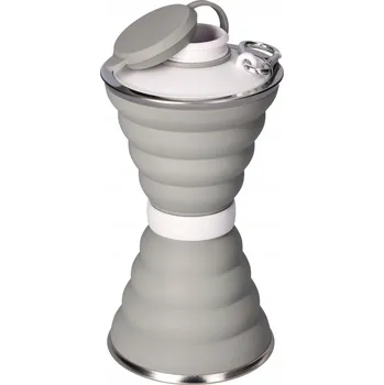 Turistický hrnek Skládací láhev na vodu SKLÁDACÍ HRNEK PŘENOSNÝ SILIKON