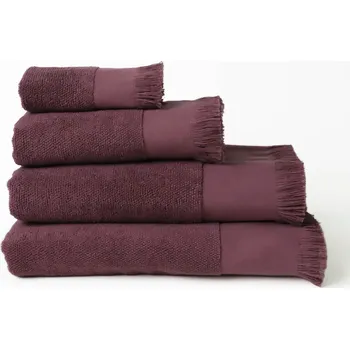 Ručník Froté ručník 50 × 100 cm - Loreta nachová