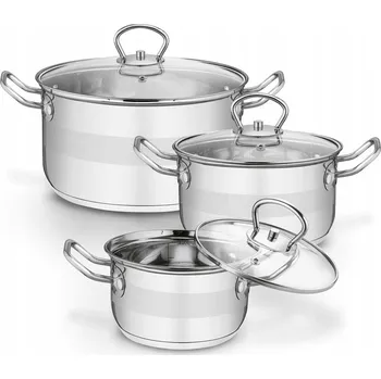 Sada nádobí Sada hrnců Konighoffer Ariane nerezová ocel 6 ks.