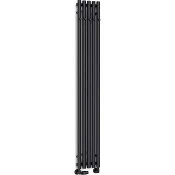 Radiátor Oltens Stang koupelnový radiátor designově 180x26 cm černá 55017300