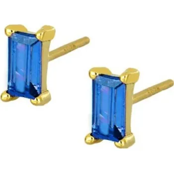 Náušnice Flamenco Mystique Náušnice z chirurgické oceli potažené 14karátovým zlatem, lesklé zlato, zapínání puzeta