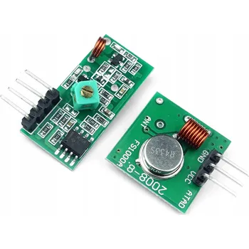 Zabezpečení domácnosti Komunikační modul RF 315 MHz, vysílač a přijímač
