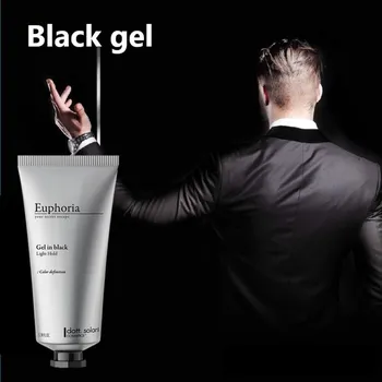 Stylingový přípravek Černý krycí gel na vlasy Euphoria Black Gel