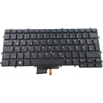 Náhradní klávesnice pro notebook ORIGINÁLNÍ Klávesnice Dell Latitude 7370 XPS 9250