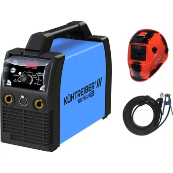 Svářečka Kühtreiber KITin 190 TIG LA RS + kabely 25/3m + kukla