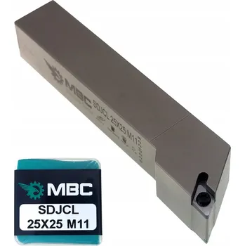 Pracovní nůž Soustružnický Nůž MBC SDJCL 2525 M11 , břitová destička DCMT 11T3