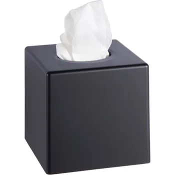 Zásobník na papírové ručníky Zásobník na ubrousky černý matný STELLA 23.004-B