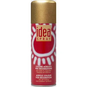 Barva ve spreji Maimeri Idea Barva ve spreji Sequin Gold 200 ml 1 ks