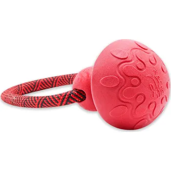 Hračka pro psa Provazy a kroužky pro psy Akinu CZECH FOREST houbička se šňůrkou pro psy