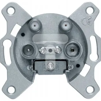 Elektrická zásuvka Anténní zásuvka nástěnná Hager vícebarevná