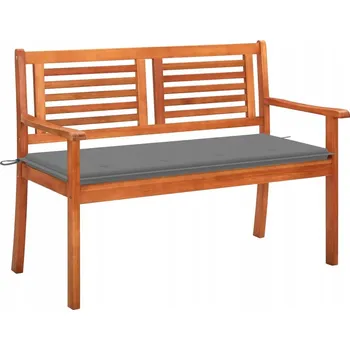 Zahradní lavice Lavička s opěradlem, dřevo, 120 x 60 cm