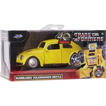 auto na autodráhu Auto Transformers Bumblebee Volkswagen Beetle
