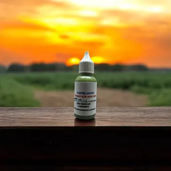 RYVALURES PLASTISOL COLOR STANDART OLIVE 30ML. (BARVA DO TEKUTÉ GUMY STANDART OLIVE 30ML.)