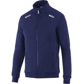 Pánská mikina Sparco SL Full Zip Sweatshirt Námořní modř M