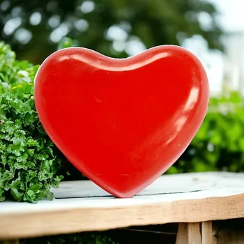 Mýdlo Přírodní mýdlo ruční výroba MALINOVÉ SRDCE 25 G