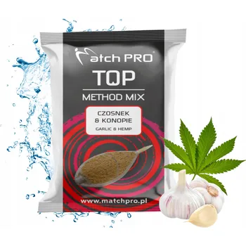 Návnadová surovina Method Návnada Česnek krmný mix 700g Match Pro
