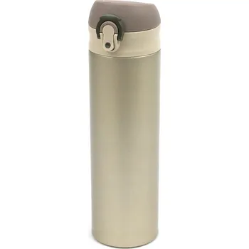 Termohrnek TERMOHRNEK TERMOSKA ZLATÝ HNĚDÝ 450ml KOVOVÝ