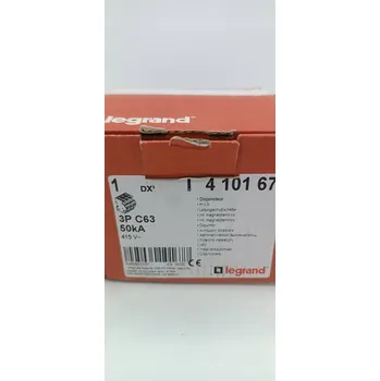 Jistič LEGRAND Jistič 3P C 63A 50kA S323 DX3 410167