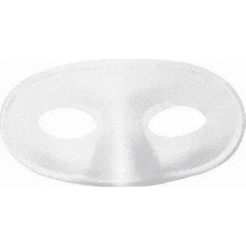 Karnevalová maska Škraboška bílá dětská