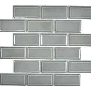 Obklad Keramická mozaika WzorcowniaStudio 29,55 x 29,1 cm, odstíny zelené