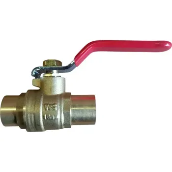 CU Kulový kohout PÁJECÍ 18 x 18mm PN16 Páka