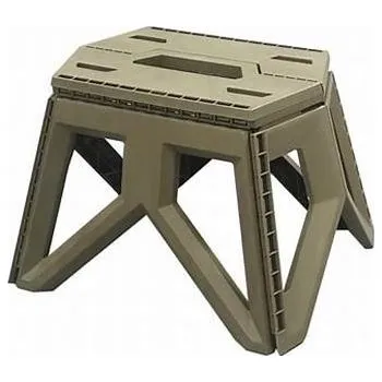 Stolička Skládací taburet kempingový sedák turistická stolička stupínek