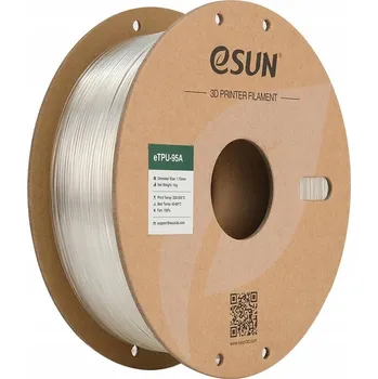 Filament Filament TPU eSUN 1,75 mm 1 kg bezbarvý