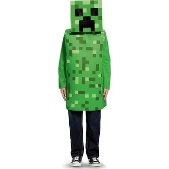 Karnevalový kostým Minecraft Creeper 10-12 let