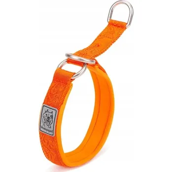Obojek pro psa Polostahovací obojek pro psa Winhyepet oranžový XS