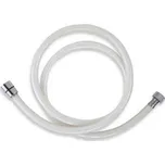 Novaservis Plastová hadice 150 cm bílá-chrom