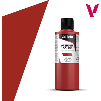 Vallejo PREMIUM Color 63005 Bright Red (200ml)