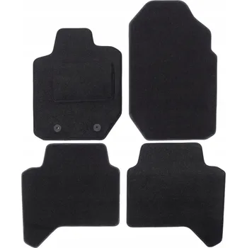 autokoberec J&J Automotive | Autokoberce velurové pro Ford Ranger T6 2013-2023, 4ks