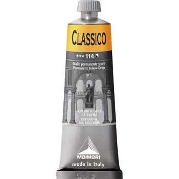 Olejová barva Maimeri Classico Olejová barva Permanent Yellow Deep 60 ml 1 ks