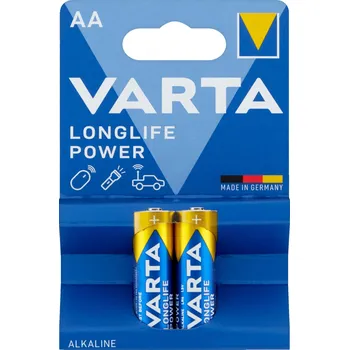 Článková baterie Alkalická baterie Varta AA (R6) 2 ks
