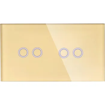vypínač DC Smart Home Double Rámeček Gold