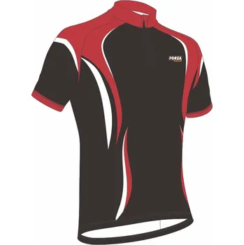 cyklistický dres FUNKČNÍ CYKLISTICKÝ DRES FORZA SPORT MAROON S