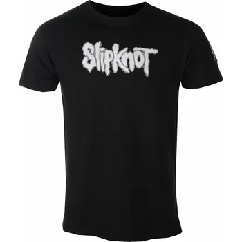 Pánské tričko Tričko metal pánské Slipknot - Logo & Star App Slub - ROCK OFF - SKAPSLUB01MB-1 - S
