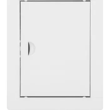 Obraz REVÍZNÍ DVÍŘKA KOVOVÁ BÍLÁ 15x20 ZÁPADKA