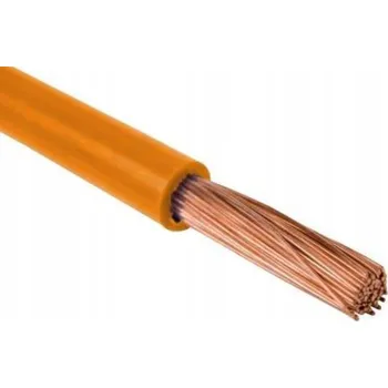 elektrický kabel Kabel FLRY-B 0,5mm2 oranžový