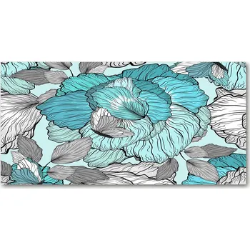 Obraz Panel do kuchyně Květinový vzor 100x50 cm + LEPIDLO