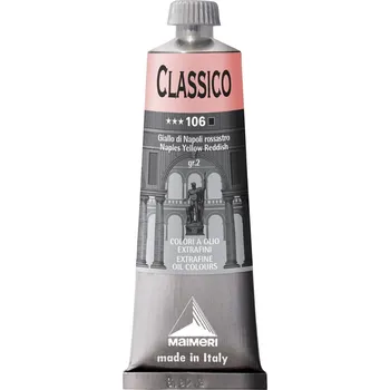 Olejová barva Maimeri Classico Olejová barva Naples Yellow Reddish 60 ml 1 ks